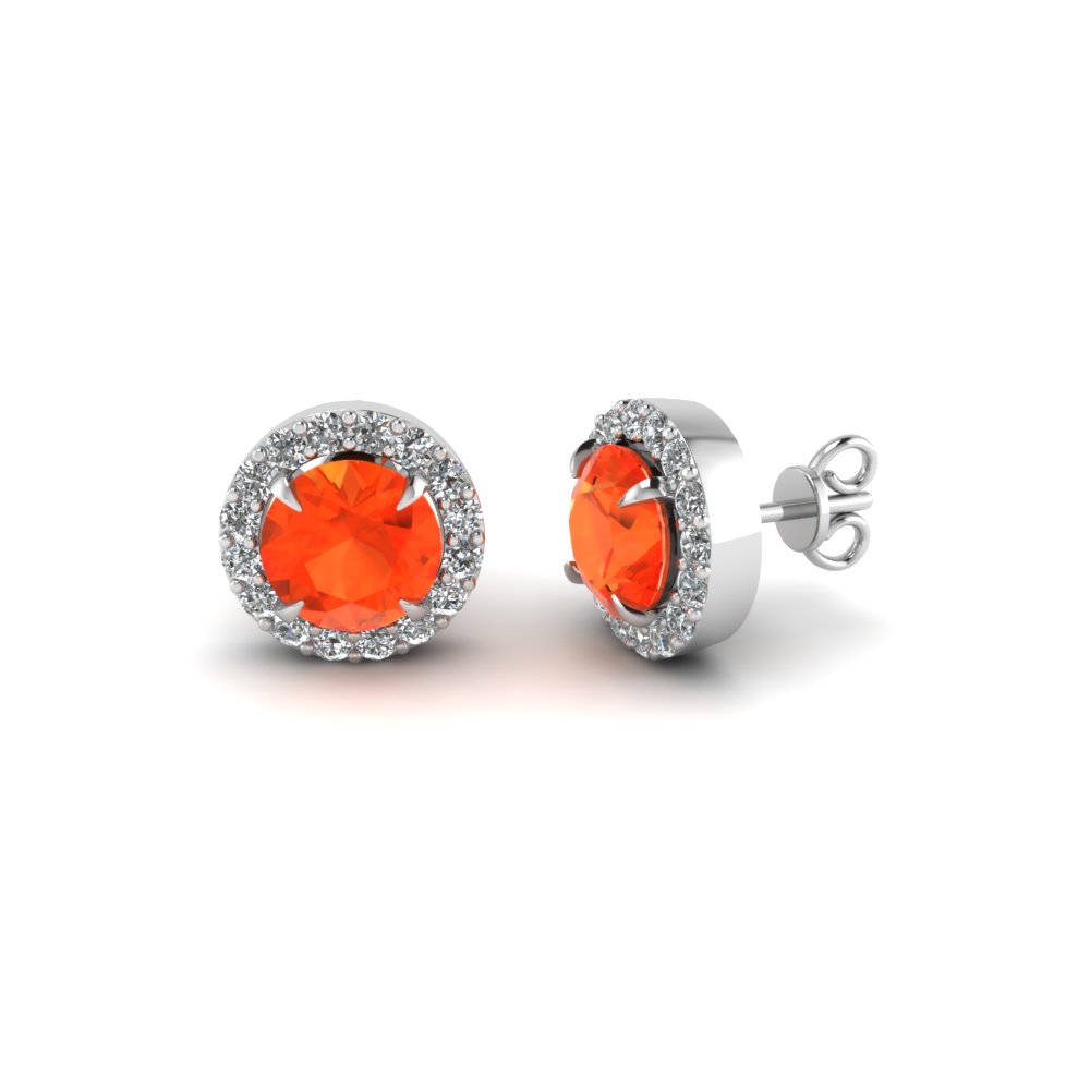 white-gold-round-poppy-topaz-stud-earrings-with-white-diamond-in-shared prong-set-FDEAR1085GPOTO-NL-WG